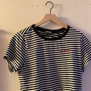 striped shirt